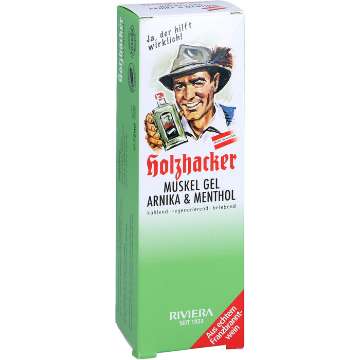 RIVIERA Holzhacker Franzbranntweingel, 75 ml Solution