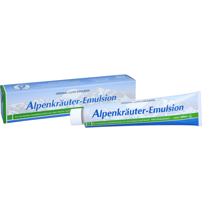 Original Lloyd Alpenkräuter-Emulsion, 200 ml Cream