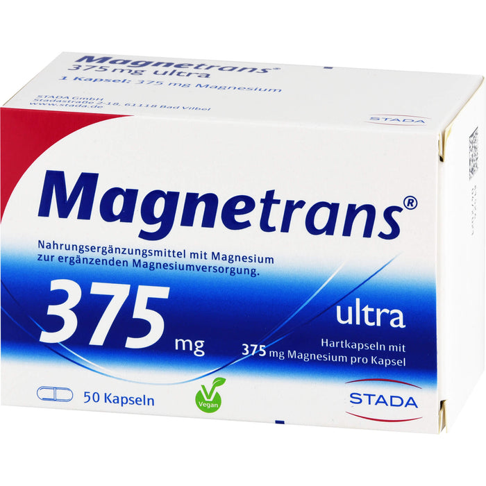 Magnetrans ultra 375 mg, 50 pcs. Capsules