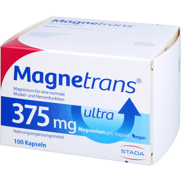 Magnetrans ultra 375 mg, 100 pcs. Capsules