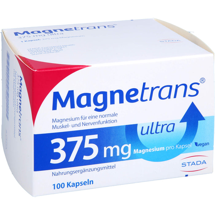 Magnetrans ultra 375 mg, 100 pc Capsules