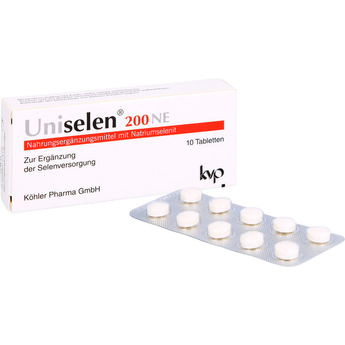 Uniselen 200 NE Tabletten, 10 pc Tablettes