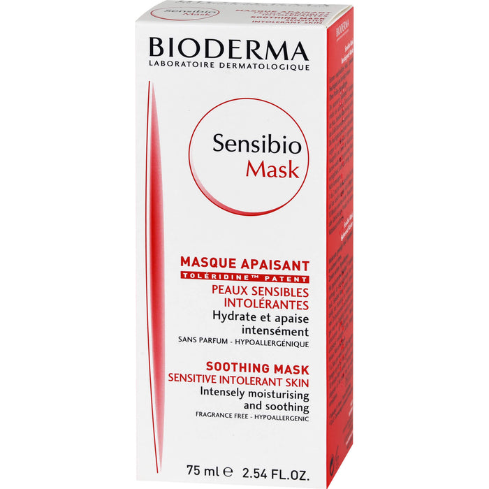 BIODERMA Sensibio Mask Gesichtsmaske, 75 ml Gesichtsmaske