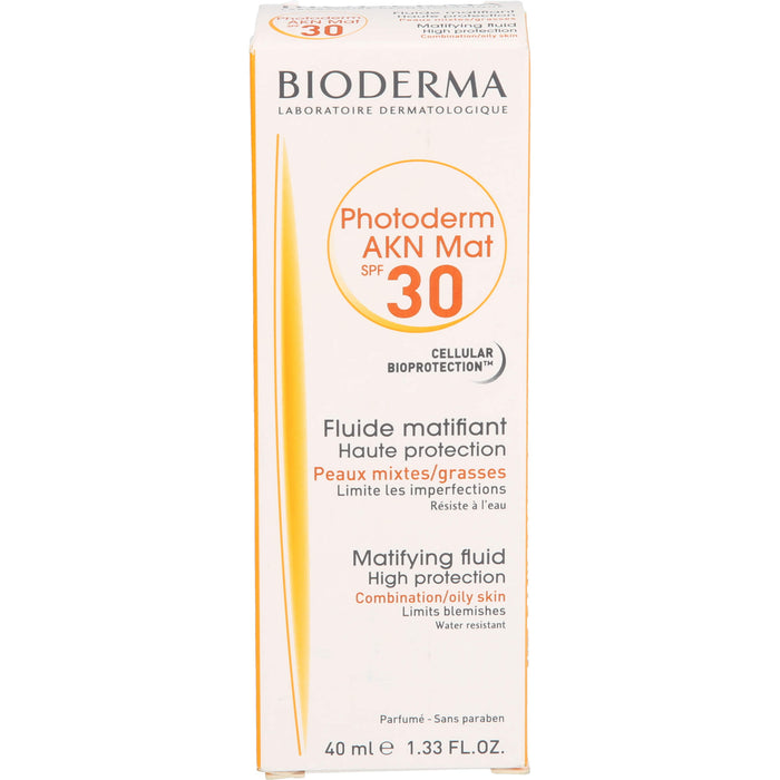 BIODERMA PHOTODERM AKN MAT Sonnenfluid SPF30, 40 ml FLU