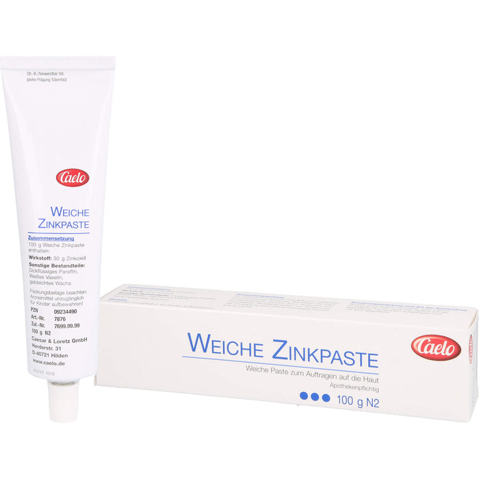 Caelo Weiche Zinkpaste, 100 g Crème