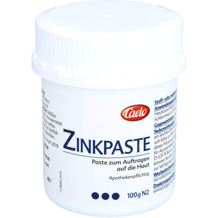 Zinkpaste Caelo HV-Packung, 100 g Creme