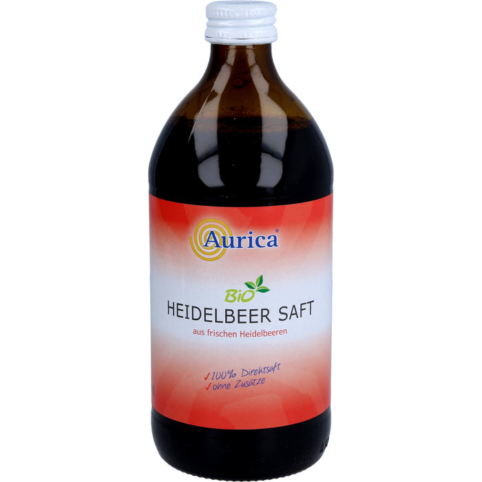 Heidelbeer 100% Direktsaft Bio, 500 ml SAF