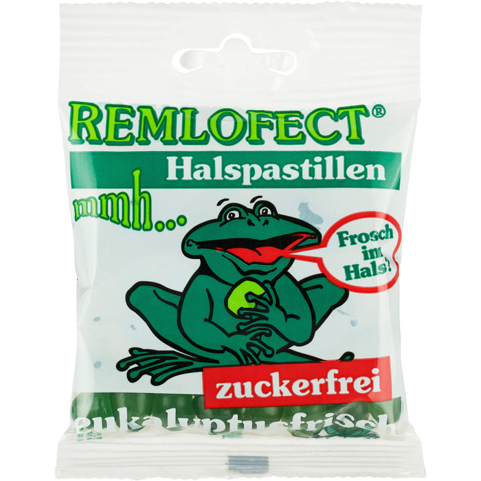 REMLOFECT Halspastillen zuckerfrei, 50 g Pastillen