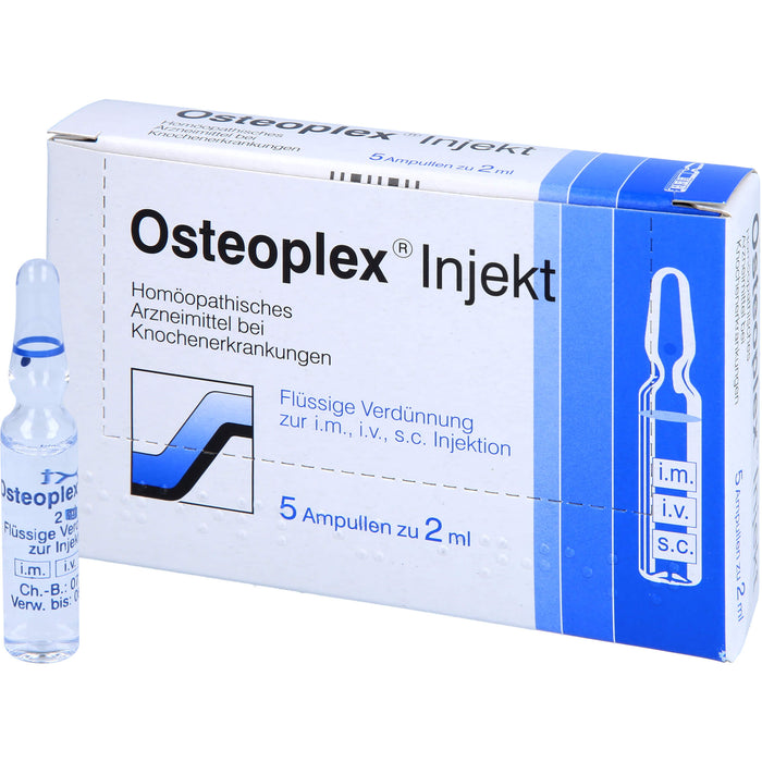 Osteoplex Injekt Flüssige Verdünnung zur Injektion, 5 St AMP