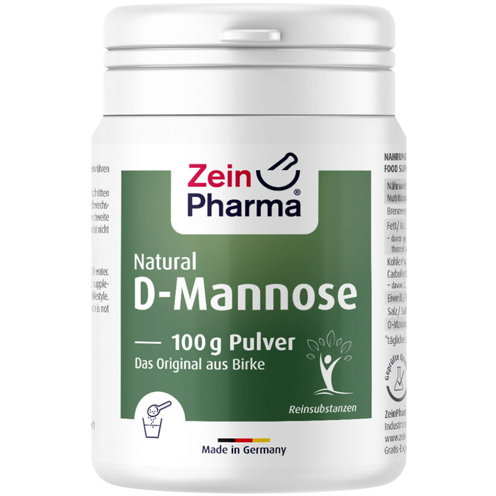 ZeinPharma Natural D-Mannose Pulver, 100 g Powder