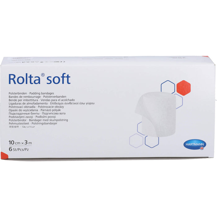 ROLTA soft Synth.-Wattebinde 3mx10cm, 6 St BIN