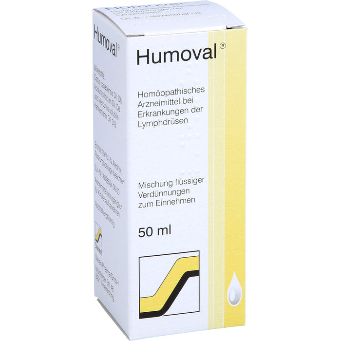 Humoval Mischung bei Erkrankungen der Lymphdrüsen, 50 ml Lösung