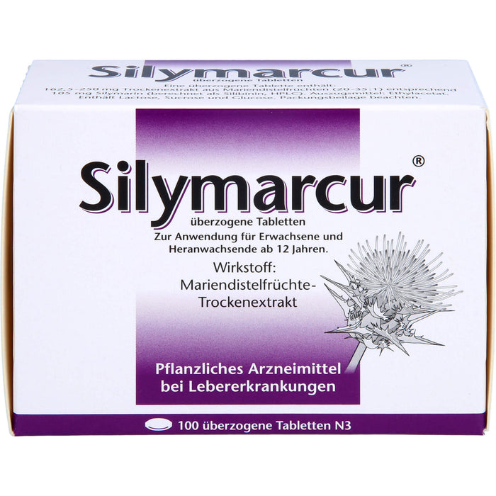 Silymarcur Tabletten bei Lebererkrankungen, 100 St. Tabletten