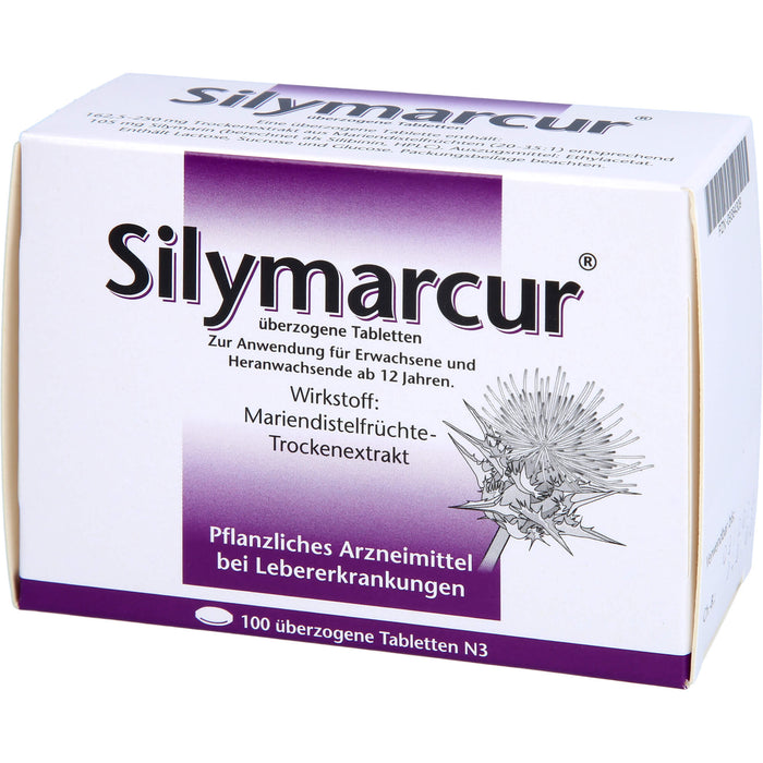 Silymarcur Tabletten bei Lebererkrankungen, 100 pcs. Tablets