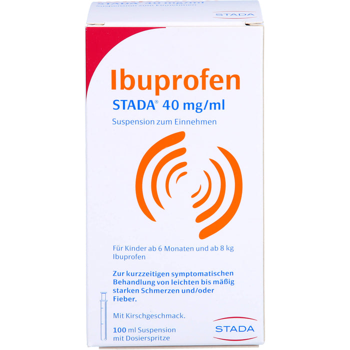 Ibuprofen STADA 40 mg/ml Suspension zum Einnehmen, 100 ml Solution