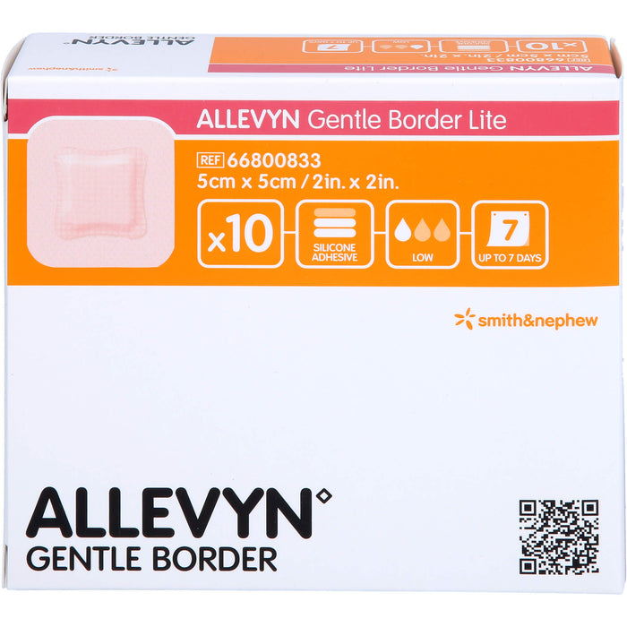 Allevyn Gentle Border Lite 5x5cm, 10 pcs. Patch