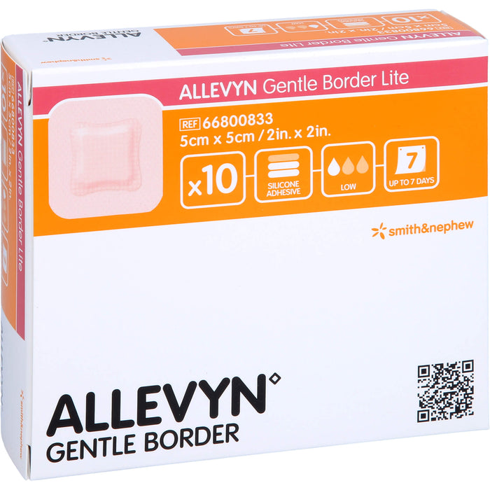 Allevyn Gentle Border Lite 5x5cm, 10 pcs. Patch