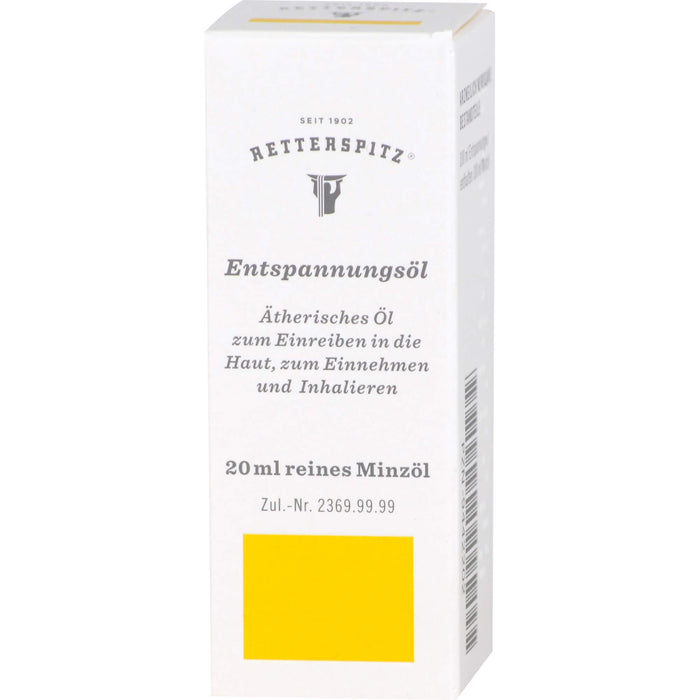 Retterspitz Entspannungsöl, 20 ml Etheric oil