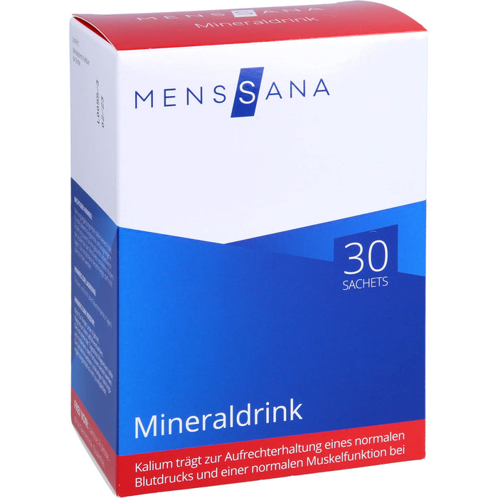 MensSana Mineraldrink, 30 pcs. Sachets