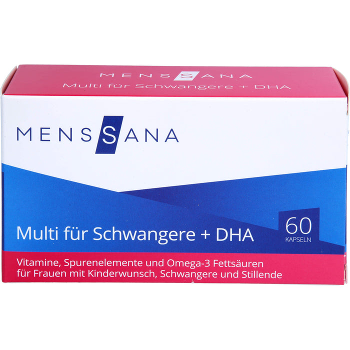 MensSana Multi für Schwangere + DHA Kapseln, 60 pcs. Capsules