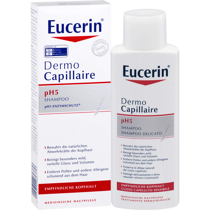 Eucerin DermoCapillaire pH5 Shampoo, 250 ml Shampoo