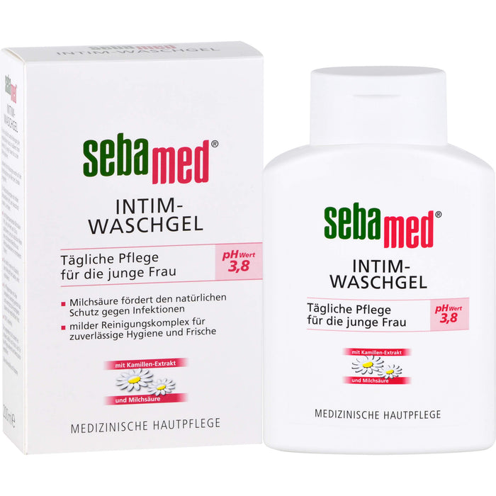 Sebamed Intim Waschgel pH 3,8, 200 ml Gel