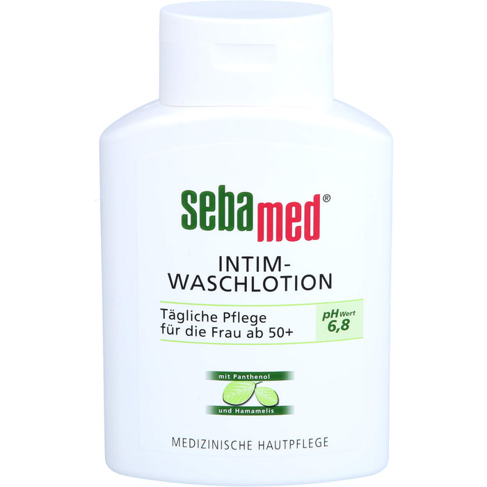 sebamed Intim-Waschlotion tägliche Pflege für die Frau ab 50+, 200 ml Savon liquide