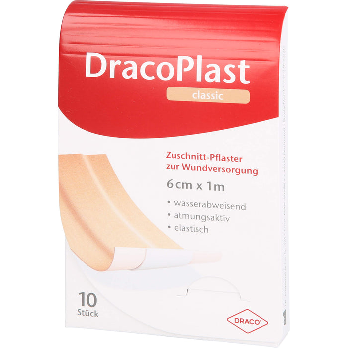 DracoPlast Classic Pflaster 1 m x 6 cm zur Wundversorgung, 1 pcs. Patch