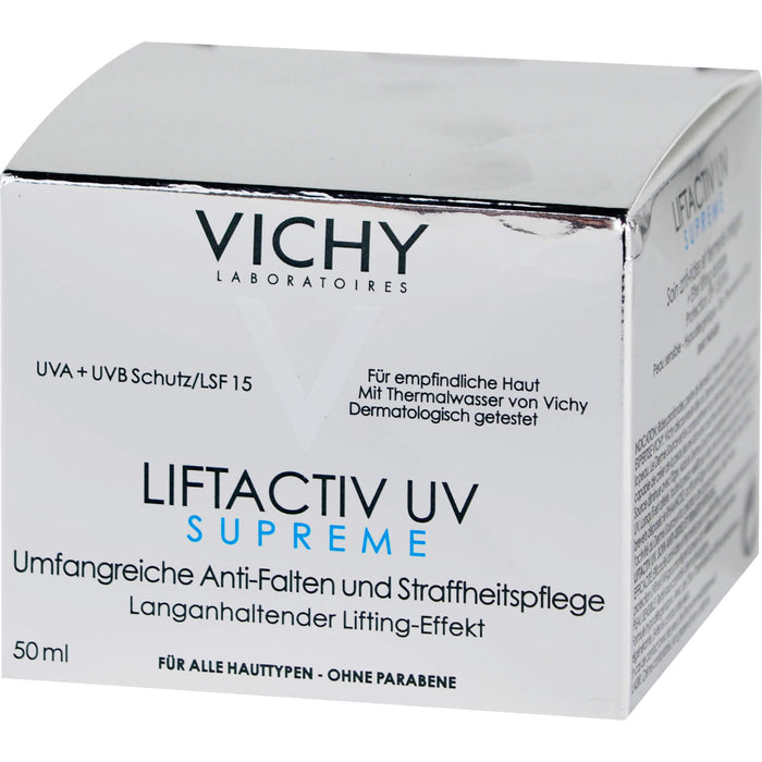 VICHY Liftactiv Supreme UV Anti-Falten und Straffheitspflege, 50 ml Crème