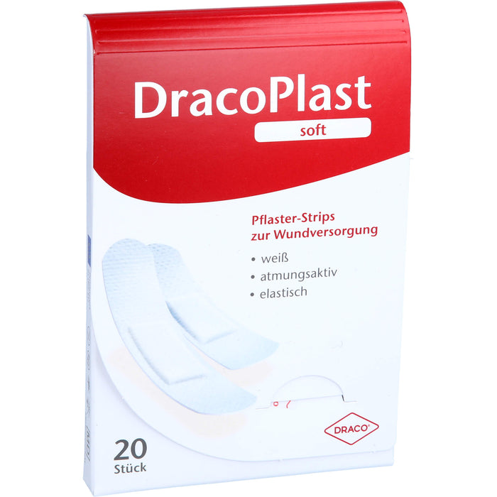 DracoPlast Soft Pflasterstrips sortiert, 20 pc Pansement