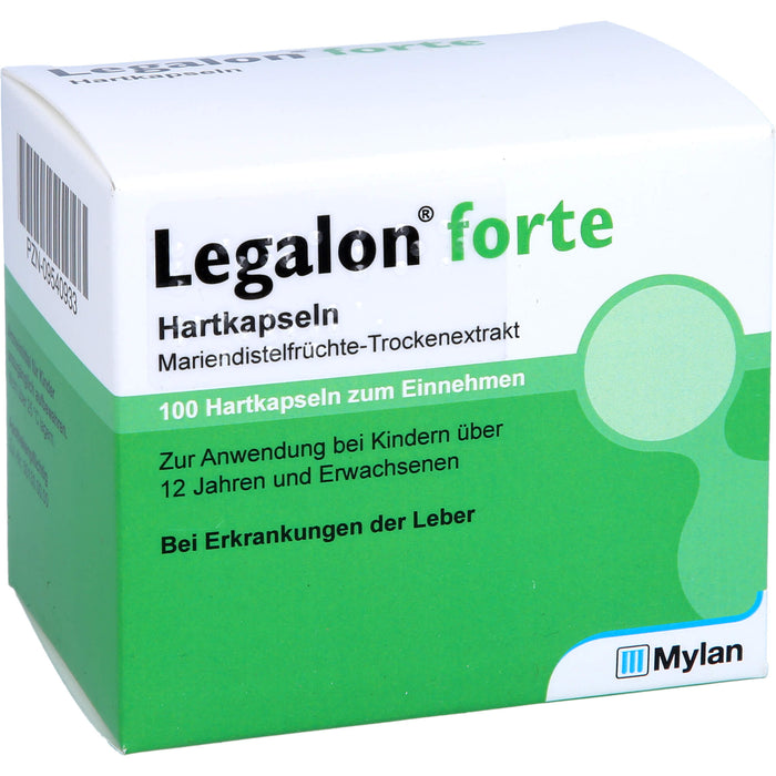 Legalon forte ACA Hartkapseln, 100 St. Kapseln