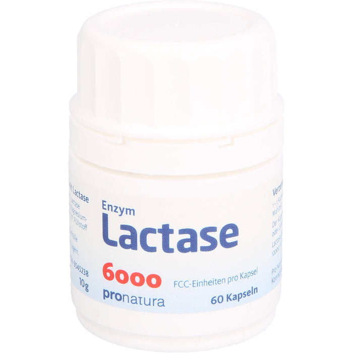 Pro Natura Lactase 6000 FCC Kapseln, 60 pcs. Capsules