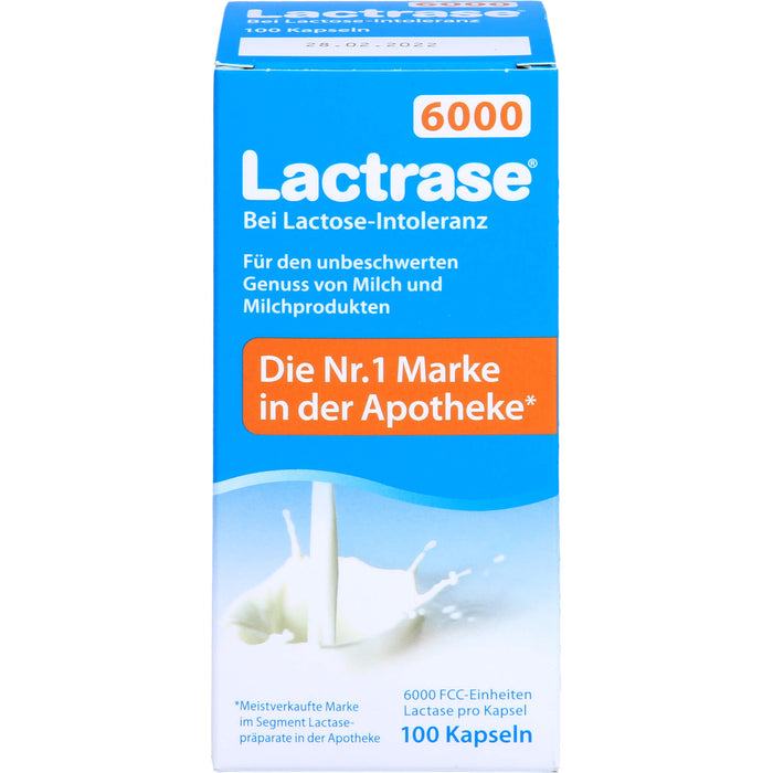 Lactrase 6000, 100 St. Kapseln