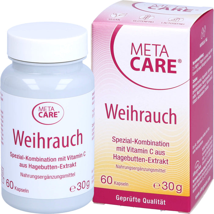 Meta Care Weihrauch Kapseln, 60 pcs. Capsules