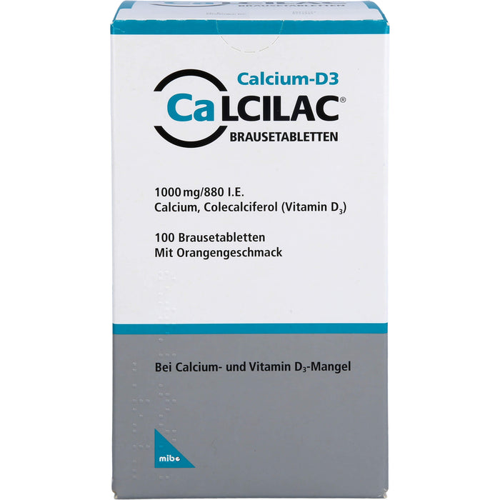 Calcilac Brausetabletten, 100 St. Tabletten