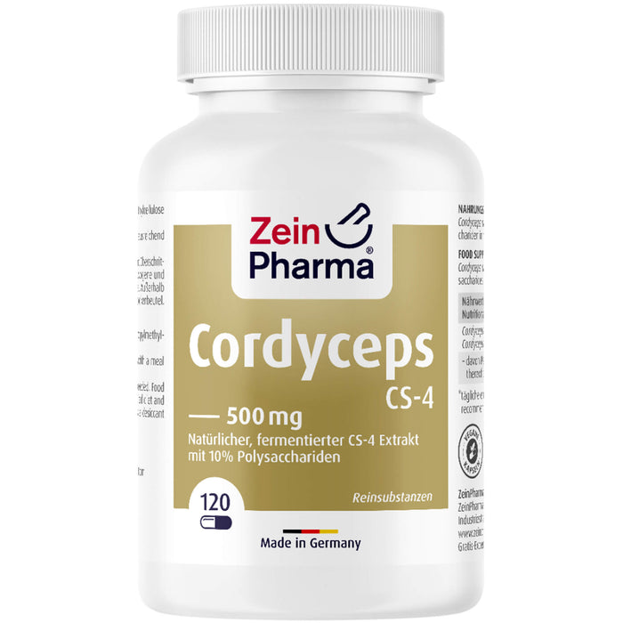 ZeinPharma Cordyceps CS-4 500 mg Kapseln, 120 pcs. Capsules