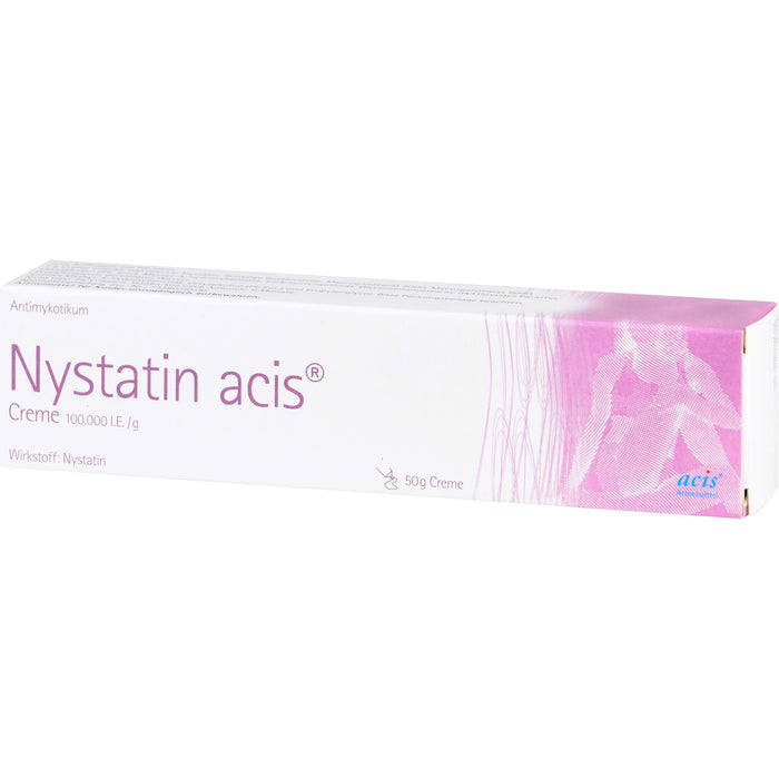 Nystatin acis Creme Antimykotikum, 50 g Creme