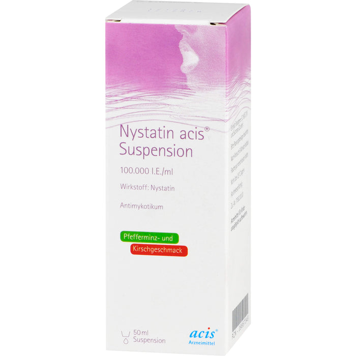 Nystatin acis Suspension Antimykotikum, 50 ml Lösung