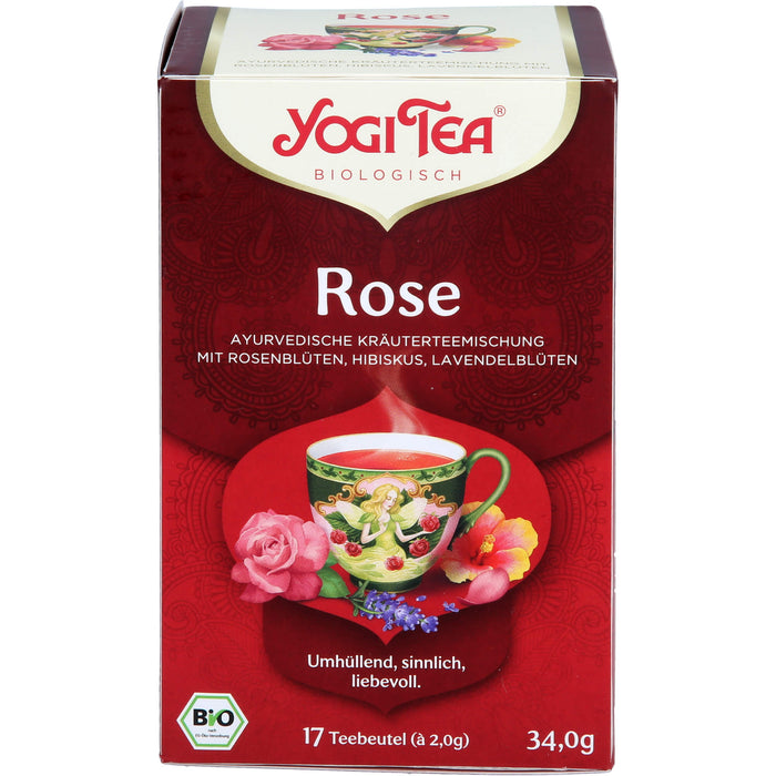 YOGI TEA ROSE BIO, 17X2.0 g FBE