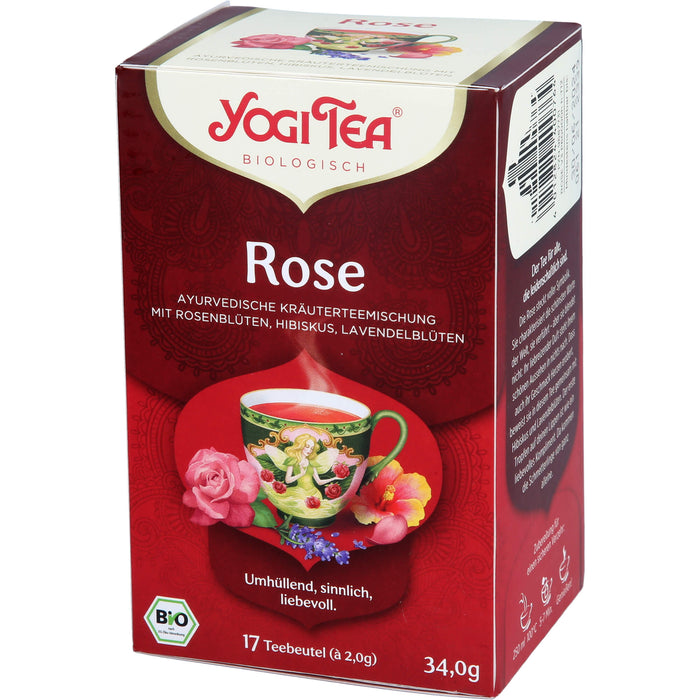 YOGI TEA ROSE BIO, 17X2.0 g FBE