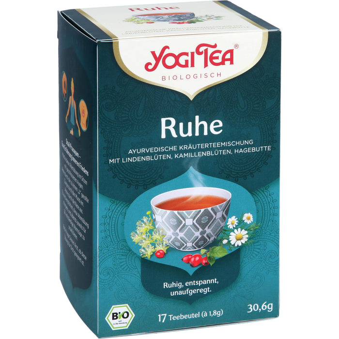 YOGI TEA Ruhe ayurvedische Kräuterteemischung, 17 pcs. Filter bag