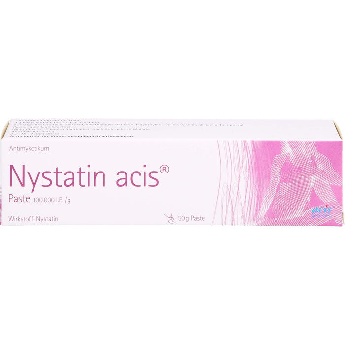 Nystatin acis Paste Antimykotikum, 50 g Crème