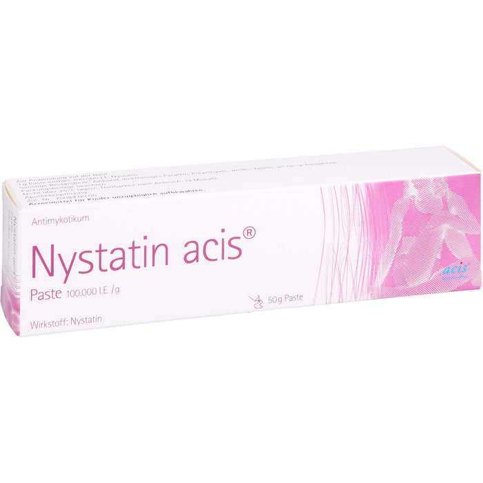 Nystatin acis Paste Antimykotikum, 50 g Crème