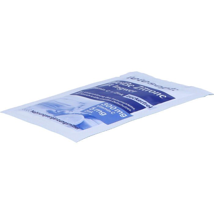 tetesept Heiße Zitrone mit Ingwer zuckerfrei Pulver, 10 pcs. Sachets