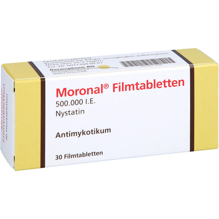 Dermapharm Moronal Filmtabletten Antimykotikum, 30 pc Tablettes