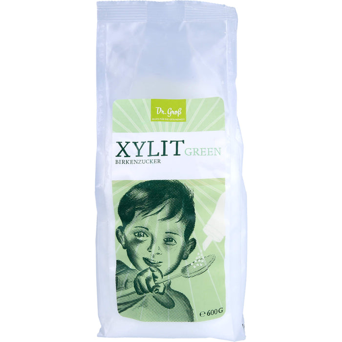 Dr. Groß Xylit green Birkenzucker, 600 g Powder