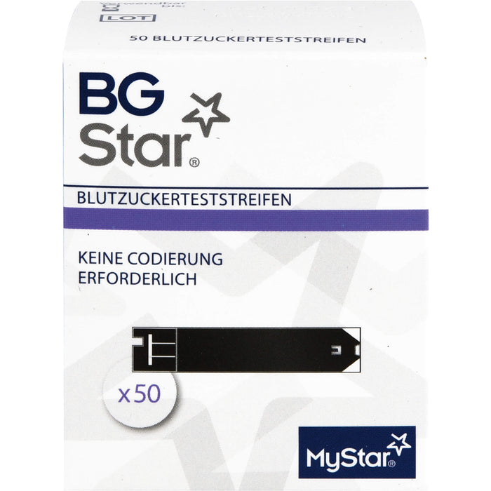 BG Star Eurim Blutzuckerteststreifen, 50 St. Teststreifen