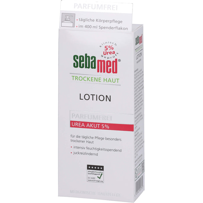 sebamed Trockene Haut Parfumfrei Lotion Urea 10%, 400 ml Lotion