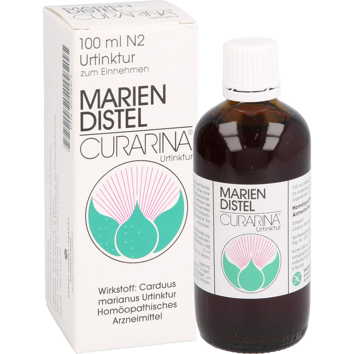 Mariendistel Curarina Urtinktur, 100 ml TRO