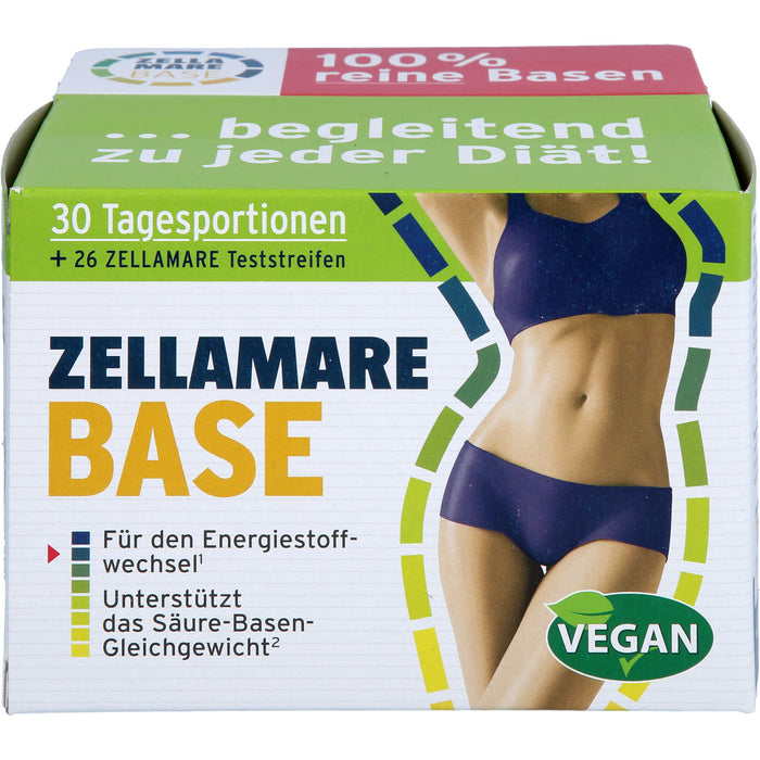 Zellamare Base Pulver unterstützt das Säure-Basen-Gleichgewicht, 30 pcs. Sachets